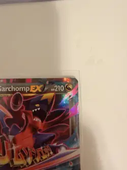 Pokemon Mega M Garchomp EX Black Star Promo Rare Holo Card XY168 - Image 3