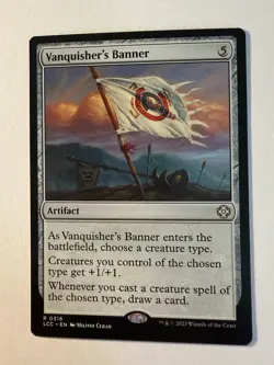 MTG Magic Vanquisher's Banner 0316 Commander: The Lost Caverns of Ixalan LCC - Image 1