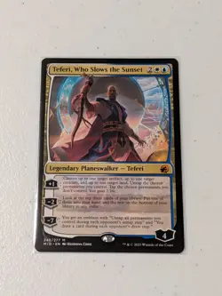 MTG Teferi, Who Slows the Sunset - Innistrad: Midnight Hunt NM - Image 1