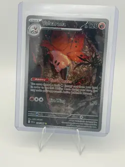 Pokemon TCG Volcarona 100/086 Sv: Black Bolt Holo 120 HP - Image 1