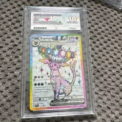 Pokemon TCG Espeon EX 175 Black Star Promo ACE 10 - Image 1