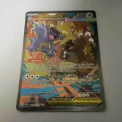 Pokemon Mega Kangaskhan EX 182/132 Me01: Mega Evolution Secret Art Rare - Image 2