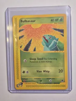 2002 Pokemon TCG Expedition Base Set Bulbasaur 095/165 Common *See Pics* - Image 3