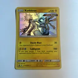 Pokemon TCG Xurkitree Hidden Fates SV14/SV94 Holo Shiny Secret Rare - Image 1