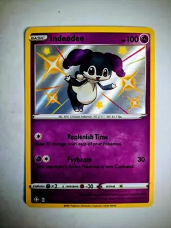 Pokemon - Indeedee - SV059/SV122 Shining Fates: Shiny Vault - Shiny Rare - NM/MT - Image 1