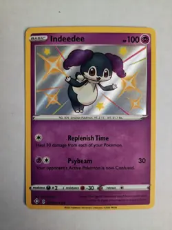 Pokemon - Indeedee - SV059/SV122 Shining Fates: Shiny Vault - Shiny Rare - NM/MT - Image 2
