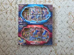 Pokemon TCG Greninja And Zacian V-Union Special Collection Box-2021 Lot Of 2 - Image 1