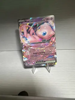 Mew ex 151 Ultra Rare Holo Pokemon TCG 151/165 Scarlet & Violet NM Free Shipping - Image 4