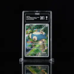Pokemon Scarlet & Violet 151 ETB Promo Snorlax 051 TAG 9 Black Star Promo - Image 1