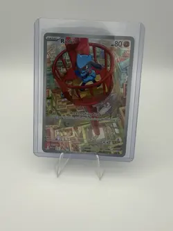 Pokemon TCG Riolu 010 Me: Mega Evolution Promo Holo Basic Promo 80 HP - Image 1