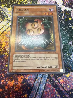 1x Yugioh Sangan RP01-EN036 Super Rare LP Original Version 1996 FRENCH - Image 1