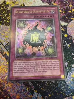 Deck Devastation Virus FET-DE058 1st Edition Ultimate German LP to MP - Image 1