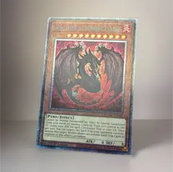 MZMU-EN000 Uria, Lord of Searing Flames Alt Art Starlight Rare YuGiOh - Image 1