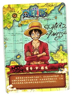 Monkey D Luffy SR NO5 SR-30 One Piece Anime TCG CCG Anime Card - Image 2
