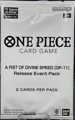 One Piece TCG A Fish of Divine Speed OP11 – Release Event Pack - Image 1