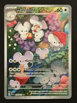 Pokemon Maushold Illustration Rare Holo Card 226/193 Sv02: Paldea Evolved - Image 1