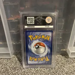 Pokemon TCG Charizard EX 196 Black star promo SpecialCollection ACE 9 grade card - Image 2