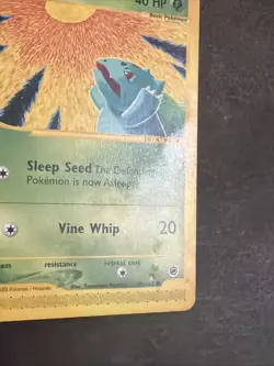 Bulbasaur 95/165 2002 Expedition Pokemon Card TCG WOTC Vintage Non Holo - HP/MP - Image 2