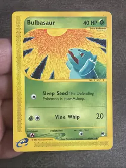 Bulbasaur 95/165 2002 Expedition Pokemon Card TCG WOTC Vintage Non Holo - HP/MP - Image 3