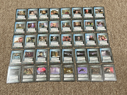 STAR TREK CCG 1E PREMIERE EDITION 363 CARDS COMPLETE LIMITED BLACK BORDER SET - Image 1