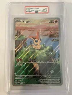 🔥 PSA 10 Jumbo Victini #208🔥 Unbelievable Pokemon Card These Hardly Ever 10! - Image 1