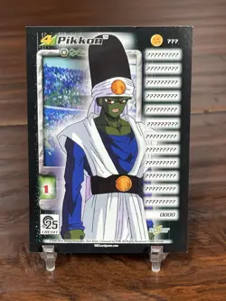 2002 Dragon Ball Z Pikkon Insert Card 25 Credit UUU 3 of 3 Rare Score - Image 2