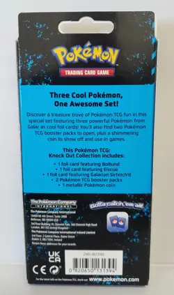 Pokemon Knock Out Collection Trading Card Game (Boltund,Eiscue,Sirfetch'd) - Image 2
