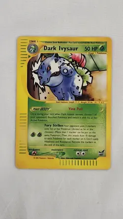 Pokemon 2003 TCG Dark Ivysaur. Non Holo Best Stamp Card #6. 50 Hp. - Image 4