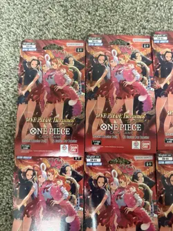One Piece Card Game EB-03 Heroines Sleeved Booster Packs Lot of 10 Sealed - Image 5