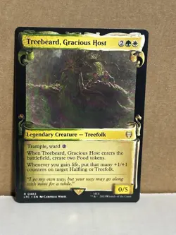 [1x] Treebeard, Gracious Host - Showcase Scrolls Near Mint, English LC1 - Image 1