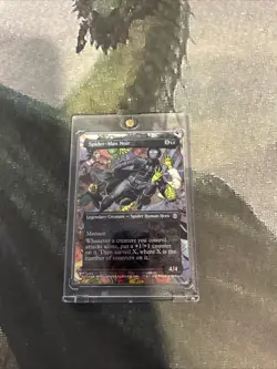 MTG Spider-Man Noir (Borderless) - Marvel's Spider-Man (SPM) #204 MTG - Image 3