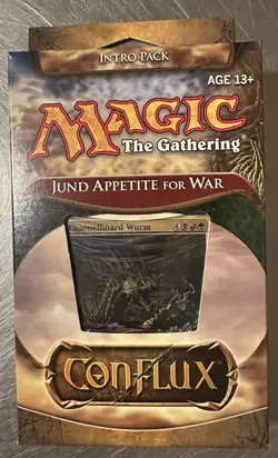 Magic The Gathering Conflux Intro Pack Jund Appetite for War Factory Sealed - Image 1