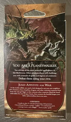 Magic The Gathering Conflux Intro Pack Jund Appetite for War Factory Sealed - Image 2