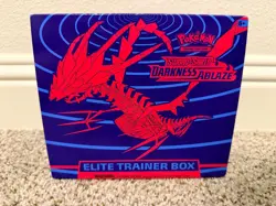 Pokemon TCG Sword Shield Darkness Ablaze Elite Trainer Box ETB (100% Complete) 820650807312 - Image 1