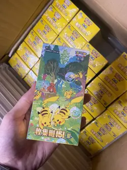 Pokemon TCG Collect 151 Gather Slim Booster Box Simplified Chinese [US Seller] - Image 3