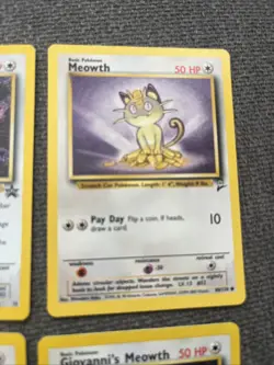 Team Rockets Meowth #18 - Black Star Promo WOTC Pokemon TCG - Image 4