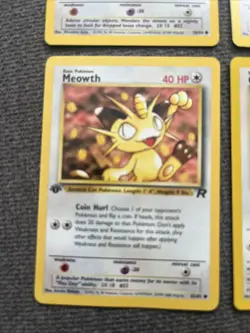 Team Rockets Meowth #18 - Black Star Promo WOTC Pokemon TCG - Image 5