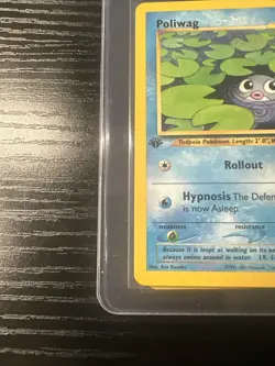 Poliwag 62/75 1st Edition Neo Discovery WOTC Vintage Pokemon - Image 2