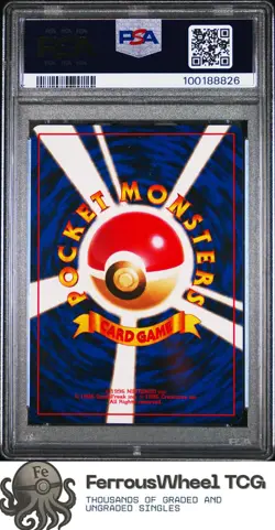 Jolteon-Holo #6 - 1997 Pokemon Japanese Jungle - PSA 6 - Image 2