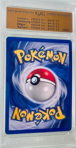 2005 Pokemon Rayquaza Goldstar EX Deoxys Holo #107 GSG 7.5 mit subgrades Deutsch - Image 2