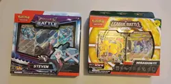 Pokemon TCG Steven Rival Battle Deck & Miraidon EX League Battle Sealed - Image 1