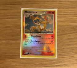 Monferno Reverse Holo STAMPED Pokemon Diamond & Pearl 2007 #56 FREE SHIPPING - Image 1