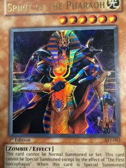 Spirit of the Pharaoh AST-062 Ultra Rare 1st Edition LP Ancient Sanctuary Yugioh - Image 5