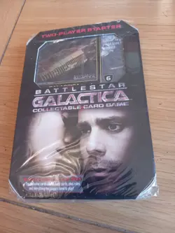 Battlestar Galactica CCG Bundle New Wizkids Rare Vintage Card Game - Image 1
