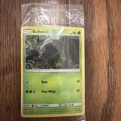 Pokemon TCG Promo Walmart Exclusive Detective Pikachu Holo Bulbasaur SM198 Usa - Image 1