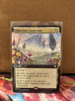 Abundant Countryside (Extended Art) Commander: Lorwyn Eclipsed Regular Near Mint - Image 1