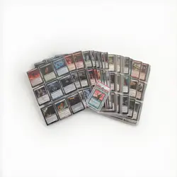 Magic the Gathering Lot 34 Pages +PSA 7 NM 1995 Flight 4th Edition - Image 1