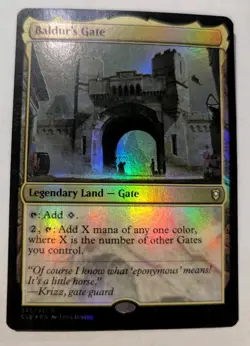 Baldur's Gate Commander Legends: Battle for Baldur's Gate Foil - MTG RARE - Image 1