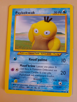 Carte Pokemon Psykokwak 79/105 Neo Destiny Francais - Image 1
