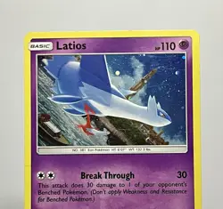 Latios SM88 (HP) •SWIRL• Holo Rare Sun & Moon: Black Star Promo 2017 Pokemon - Image 5